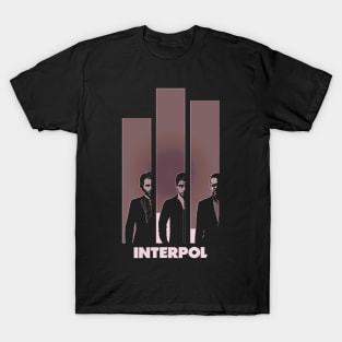 Interpol Red Design T-Shirt